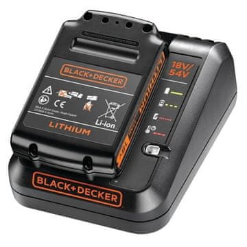 BLACK+DECKER Baterija 18V 2.0Ah + Polnilnik 12A