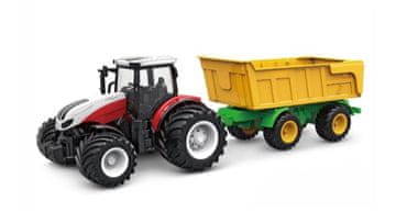 slomart Amewi RC traktor z nagibnim priklopnikom, 1:24, RTR