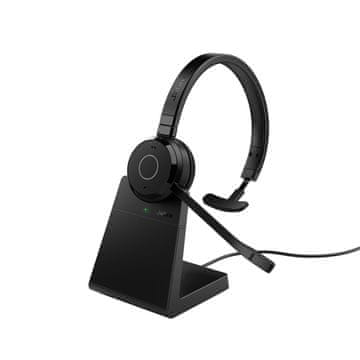 Jabra Jabra Evolve 65 TE - Link390a MS Mono naglavne slušalke z mikrofonom (vklj. stojalo)