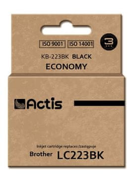 ACS Nadomestna črnila ACS KB-223Bk (za Brother LC223Bk), 16 ml