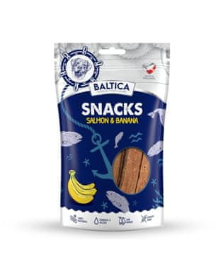slomart BA5 Pasji priboljški - Losos z banano - 80g