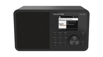 TELESTAR Telestar TOP 200 prenosni predvajalnik MP3, analogno & digitalno, črn