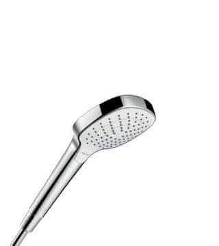 Hansgrohe Hansgrohe Croma Select E tuš ročka krom/bela, 3 načini prhanja