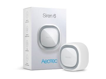 Z-Wave Aeotec Z-Wave Siren 6 brezžična sirena, bela