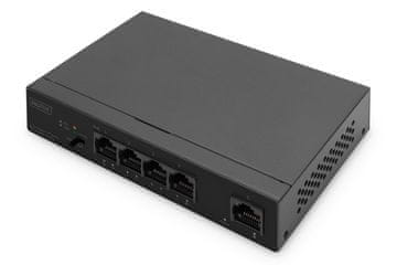 Digitus Digitus DN-61301 mrežni preklopnik 4-portni Gigabit PoE, 60W