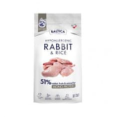 slomart BALTICA Nutraceutic Hypoallergenic S zajec z rižem - suha pasja hrana, 3 kg