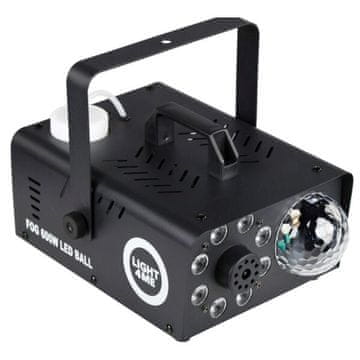 slomart LIGHT4ME Fog 600W LED Ball, stroj za meglo z LED osvetlitvijo in disco kroglo