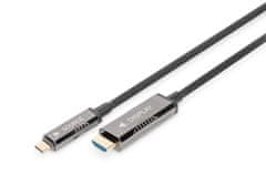 Digitus Digitus USB-C na HDMI AOC adapter kabel, 20m