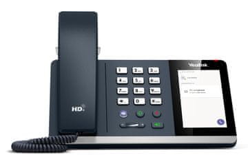 slomart Yealink MP45 IP telefon za Microsoft Teams, USB, žični slušalka, siv/črn
