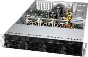 SUM Supermicro CSE-LA25TQC-R609LP računalniško ohišje Rack 2U, 600W, črno