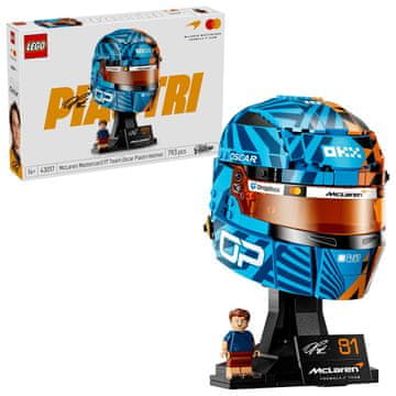 slomart LEGO EDITIONS 43017 McLaren Mastercard F1 Team Oscar Piastri čelada