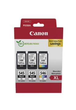 CAN Canon 8286B013 črn, cian, magenta, rumen črnilo, 3 kosi (XL)