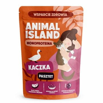Animal ANIMAL ISLAND Mono Piščanec - mokra hrana za mačke, 100g