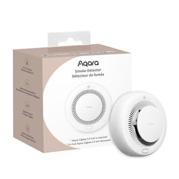 AQARA Pametni detektor dima Aqara AQR SD-S01D, bel