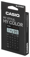 CAI CASIO Žepni kalkulator SL-310UC-BK, črn, 10 mestni zaslon
