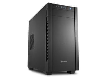 Case Sharkoon S1000 MIDI stolp PC ohišje, črno