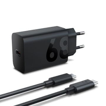 Lenovo Lenovo 68W USB-C omrežni polnilec, univerzalni, črn