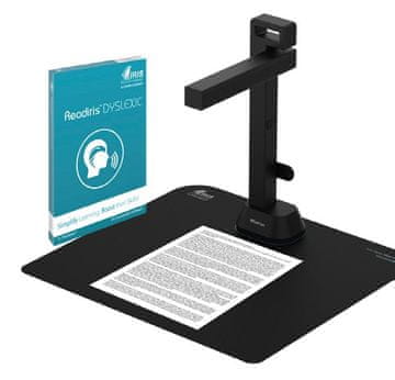 I.R.I.S. 462992 A3 skener, črn, 32 MP, CMOS, USB napajanje