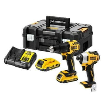 DeWalt DEWALT DCK2060L2T 18V kombinirani set (DCD778+DCF787) 2x3.0Ah bateriji, TSTAK II