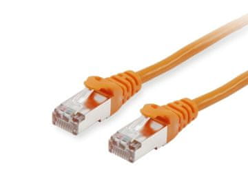 Equip Cat.6 S/FTP Patch Kabel, 50m, Oranžna