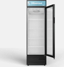 Hisense CPC381N7ABD hladilna vitrina, črna