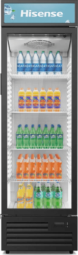 Notranjost hladilne vitrine z LED osvetlitvijo