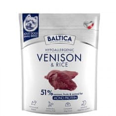slomart BALTICA Nutraceutic Hypoallergenic Race s jelenom i rižem - suha hrana za pse (1kg)