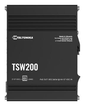 Teltonika Upravljalnik Teltonika TSW200 Gigabitni Ethernet PoE, črn