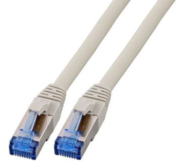 EFB EFB Elektronik Mrežni kabel K5525FGR.15, S/FTP Cat6a, Sivi, 15 m