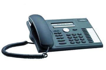slomart Mitel MiVoice 5361 IP telefon, črn, LCD zaslon, PoE