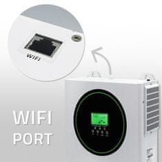 Qoltec Qoltec Solar Hybrid Inverter Off-Grid 1500W, zelen/bel