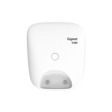 Gigaset Gigaset E390 Analog/DECT telefon, bela barva, s prikazom klicatelja
