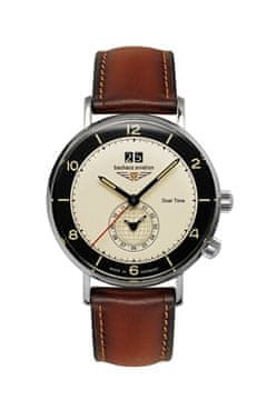 slomart Bauhaus Aviation Vintage Pilot 41 mm ročna ura