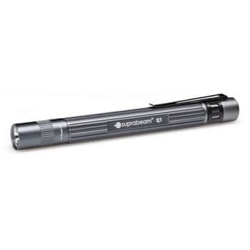 slomart Baterijska LED svetilka Suprabeam Q1, siva, 14.2 cm