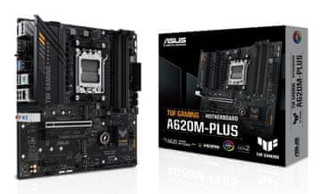 slomart ASUS TUF GAMING A620M-PLUS matična plošča, Socket AM5, micro ATX