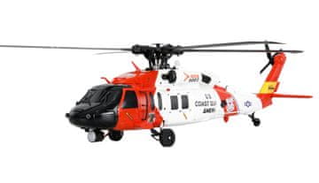 slomart Amewi UH60 Black Hawk RC helikopter, električni motor, 1:47, črno/belo/rdeč