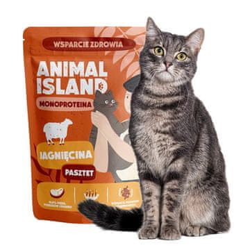 Animal ANIMAL ISLAND Mono Lamb - Mokra hrana za mačke, 100g