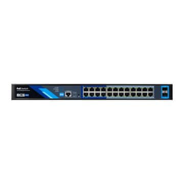 slomart BCS BCS-B-SP24G-2SFP-M mrežni preklopnik, 24+2 Gigabit