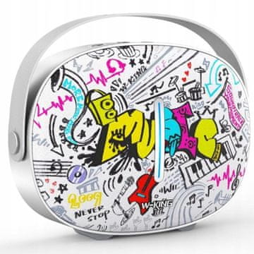 W-King W-KING T8II Prenosni Bluetooth zvočnik, stereo, glasbeni