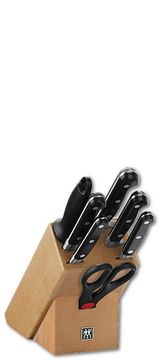 PROFESSIONAL ZWILLING Professional S blok za nože z rezili, nerjavno jeklo, Made in Germany