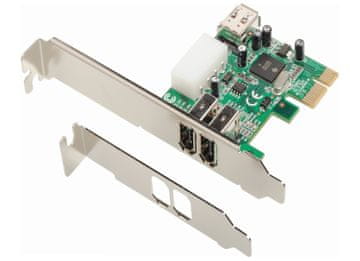 slomart Dawicontrol DC-1394 vmesniška kartica PCIe FireWire