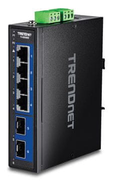 TrendNet TRENDnet TI-G5062 neupravljani 2.5G Ethernet omrežni preklopnik, črn