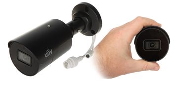 IP Uniview IPC2124LE-ADF28KM-H IP kamera 4 Mpx, 2.8mm, IR 30m, IP67, črna