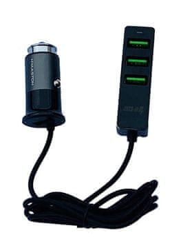 LDNIO Avto adapter 12/24v LDNIO C61 1USB Quick Charge + 3 USB 35W
