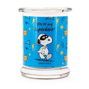 Northix Aromatična sveča Peanuts - steklen kozarec, dišeče darilo