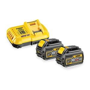DeWalt DeWALT DCB118T2-QW polnilnik za baterije, 2 bateriji