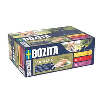 Bozita Bozita Mousse Mix Ocean hrana za mačke, 12x85g