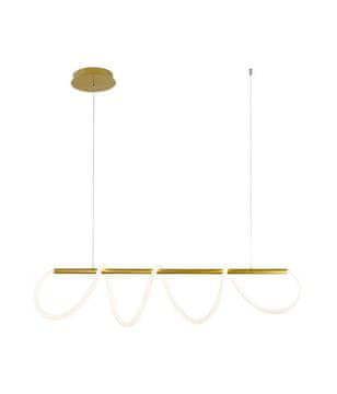 Ledlight Obesna LED svetilka Tigris Long 4000K, zlata