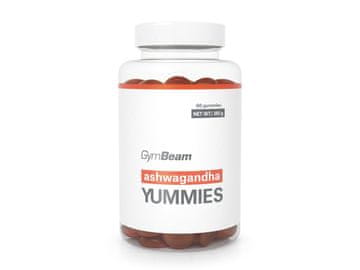 GymBeam Gumijasti bonboni Ašvaganda Yummies z vitaminom B6
