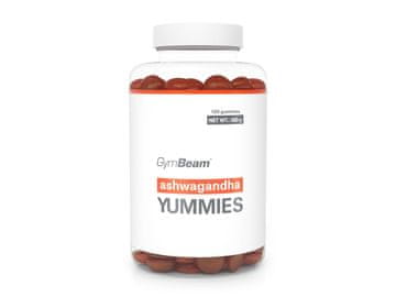 GymBeam Gumijasti bonboni Ašvaganda Yummies z vitaminom B6